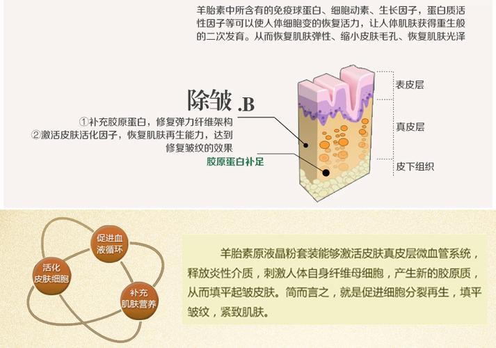 healthy care face serum 抗衰老金箔羊胎素精华液 50ml