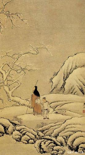冰雪天地 古代人的生活情景