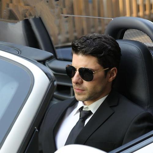 优雅帅气开车墨镜 尽显型男风范