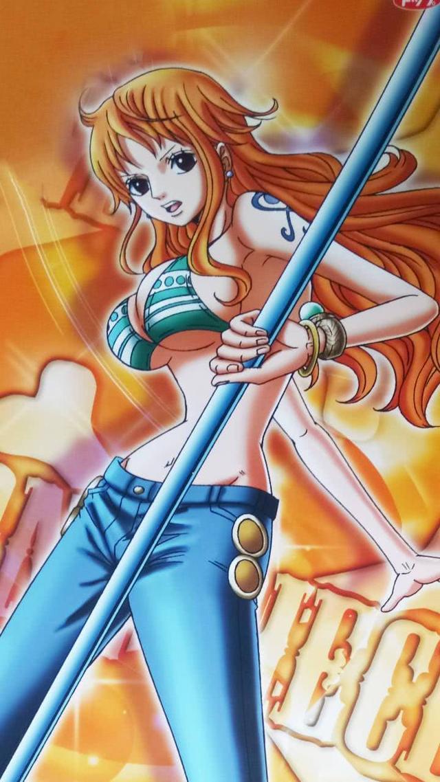 海贼王日常美图,路飞爆帅,娜美超美