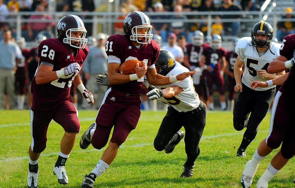  p>橄榄球运动是球类运动项目之一.