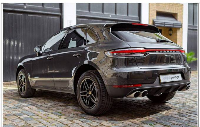 搭3.0t,保时捷macan海外实拍