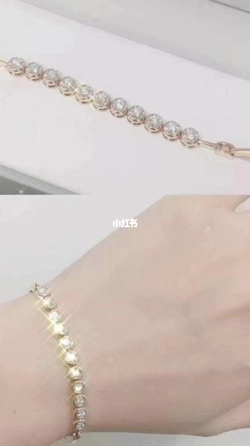 谢瑞麟钻石手链7815 造型经典简约,由11颗同等大小的钻石相连而成
