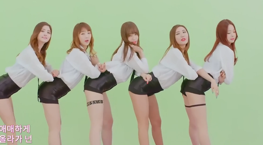 韩国女团有一首歌高潮是:v啊勒vv_百度知道