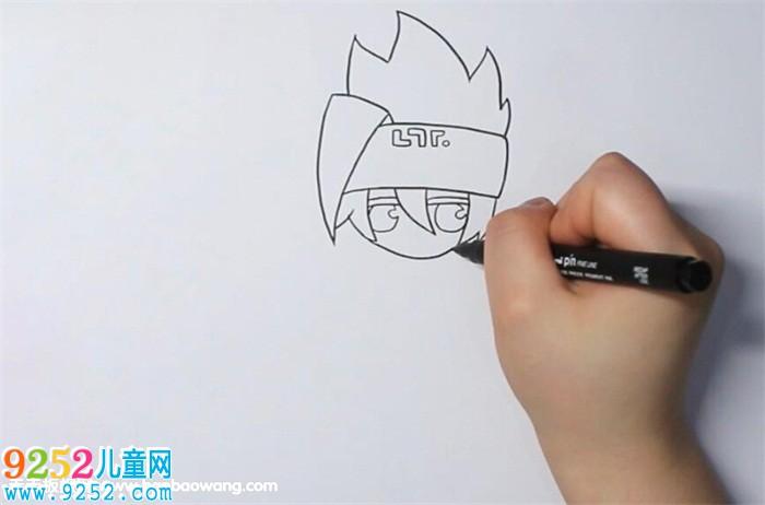 格瑞简笔画 凹凸世界简笔画