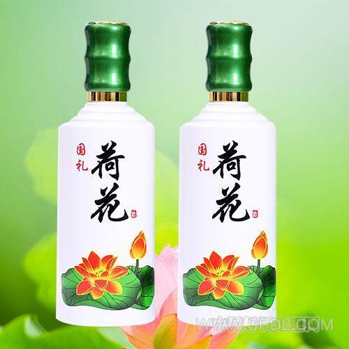 清绩国礼荷花酒10年500ml