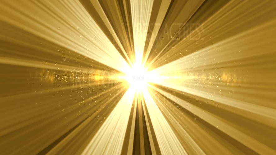 视频素材 影视包装 合成背景 金光四射  来自视频原始文件或预览原始