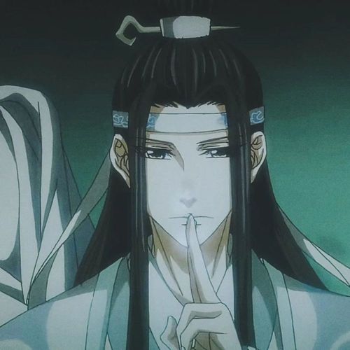 魔道祖师动漫 蓝忘机头像 蓝忘机:忘却机巧心,为谁破雅正