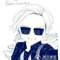手绘戴眼镜的男生卡通微信头像简笔画男生卡通头像