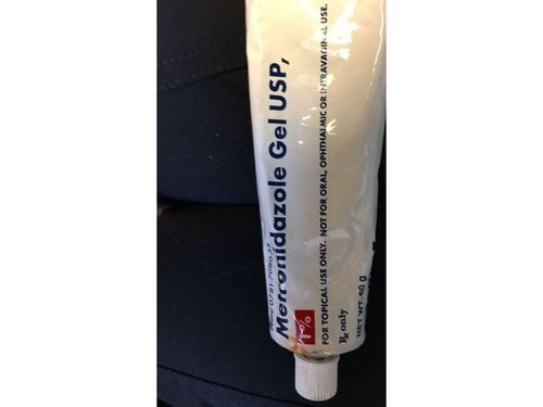 metronidazole gel usp 1% (rx), 60 g, sandoz inc.