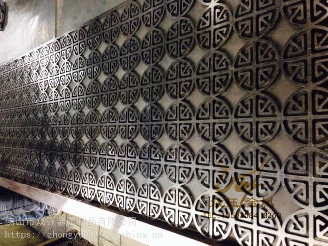 益阳酒店纯铜雕刻屏风隔断 定制别墅铜屏风隔断 铜屏风定制