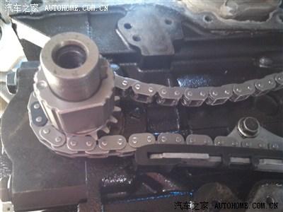 面最重要步正时链条安装看到面标记没定要对准