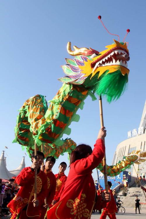 庙会现场