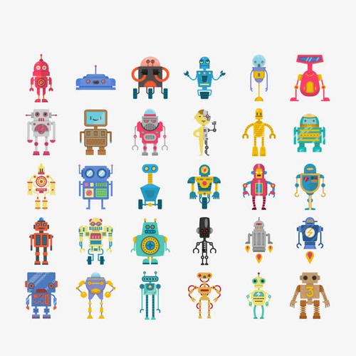 矢量机器人合集