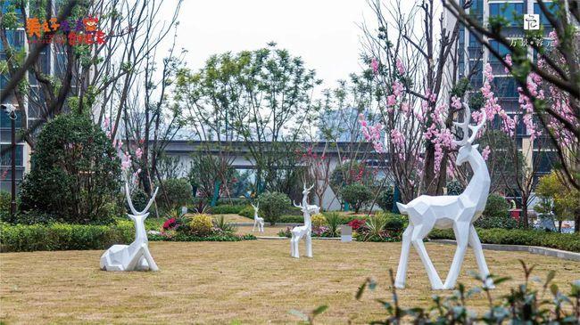 万景61蓉元交房现场实景照片精美新家