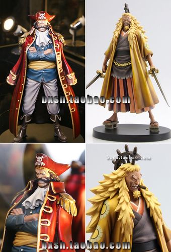 正版 航海王 组立景品 men 金狮子 史基 罗杰 手办模型 海贼bp
