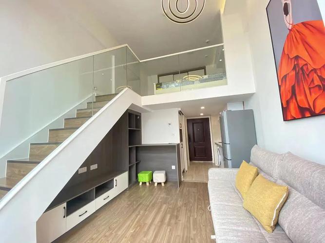 地铁七号线双店路站奥园广场三期全新loft公寓套一