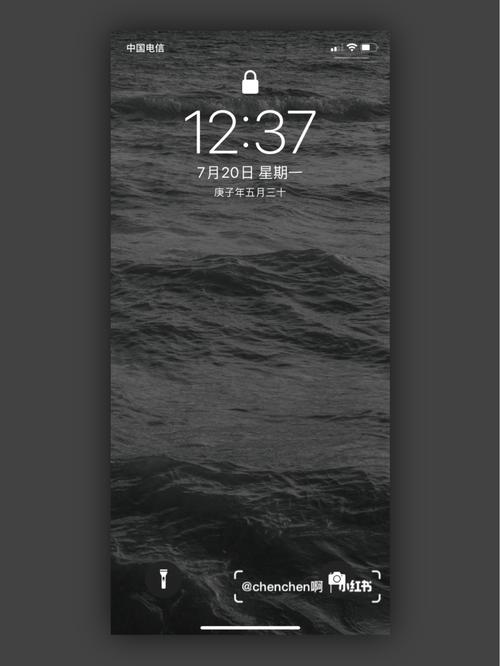 暗色系超好看壁纸_壁纸_大海_iphone_ins_今日