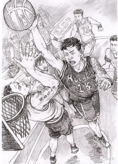 临摹精选丨美院风场景速写范画