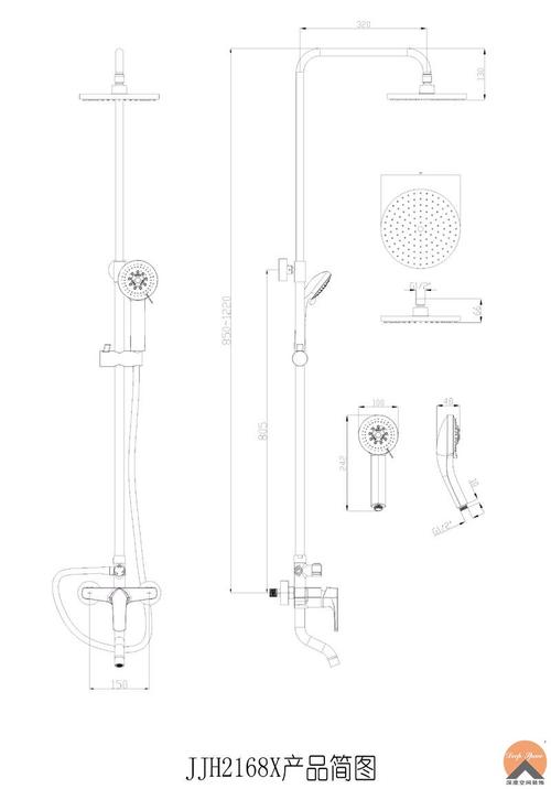 东鹏洁具奥拉2168淋浴大花洒:jjh2168x