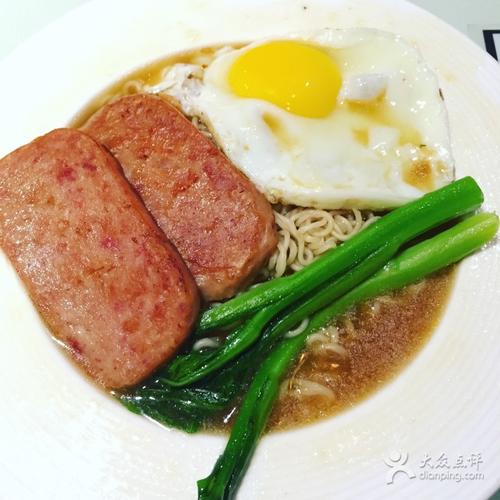 大咀港式茶餐厅(海岸城店)午餐肉煎蛋出前一丁图片 - 第67张