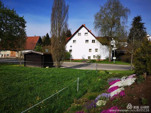 德国小镇乡村景.