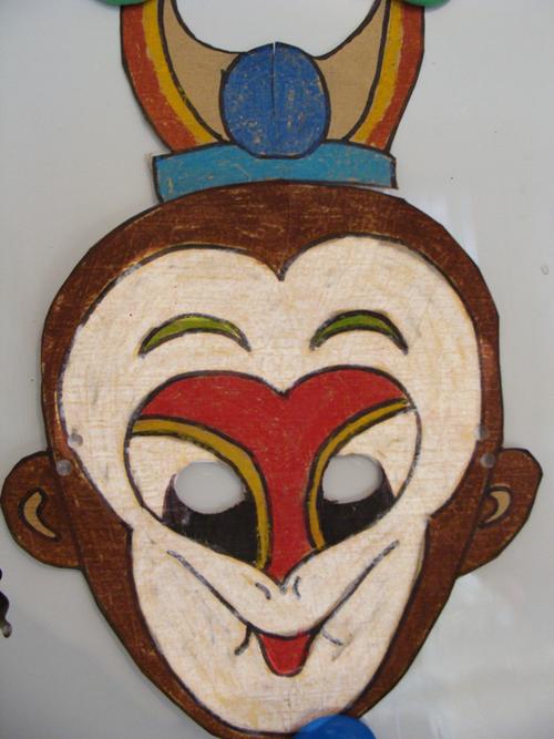 2011年11月19日《面具孙悟空》 - 文禾 - 文禾美术培训基地