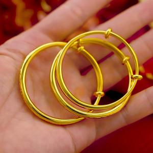 金大福小孩金手镯