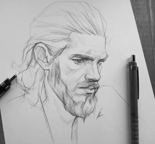 这素描头像排线绝了|技巧教程