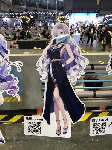 可能火星氵|虚拟区舞台旁边也有asoul立牌