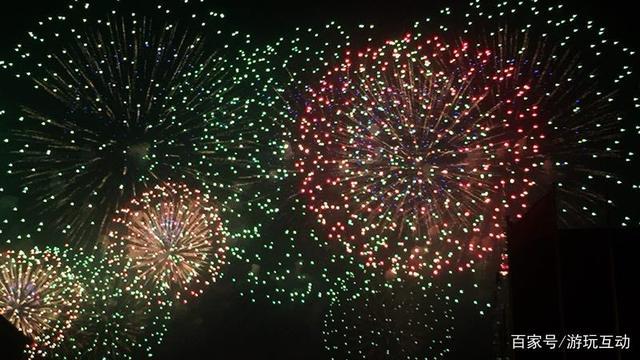 新年新气象,烟花夺目
