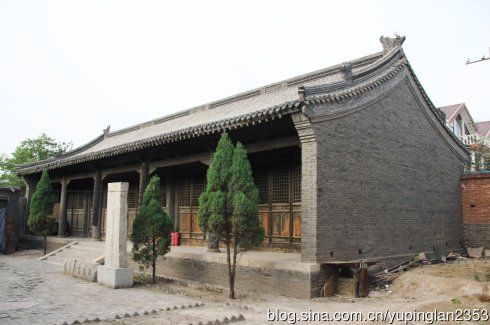 转载正定古建筑的屋顶形式多样化悬山顶硬山顶