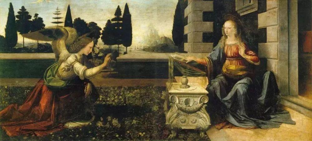 比如达芬奇的《圣母玛利亚与亚恩温德》,《最后的晚餐》;拉斐尔《基督
