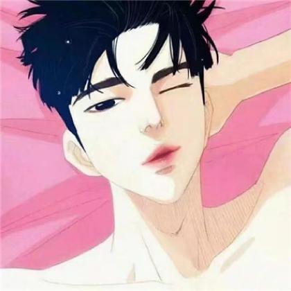 强颜欢笑的伤感动漫男头再多的苦也只能自己熬