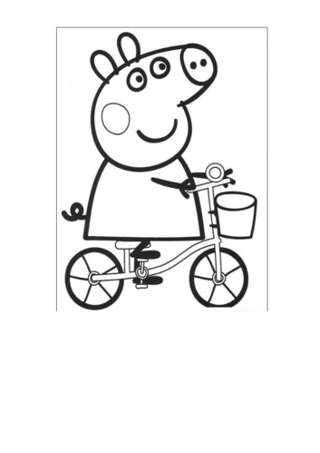 画画文档免费下载7岁简单儿童填色游戏 a4打印版动漫卡通线稿免费下载