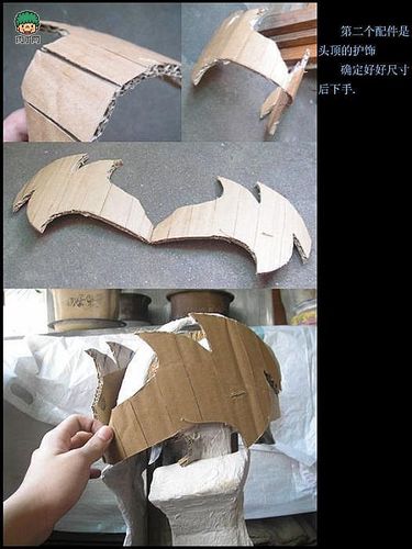 超酷魔兽世界1:1头盔制作全过程图解╭★肉丁网