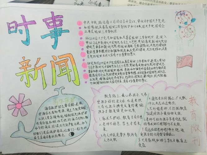 其它 精彩纷呈——学科营3班新闻小报展示 写美篇