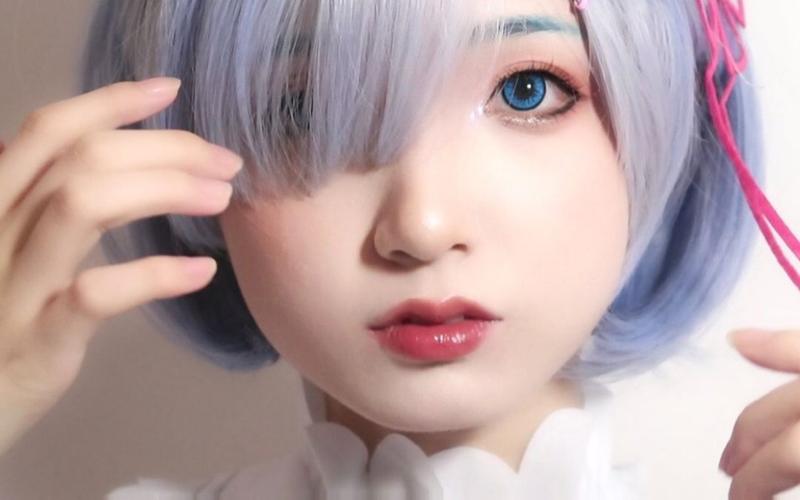 发起老婆申请雷姆cos妆容去漫展