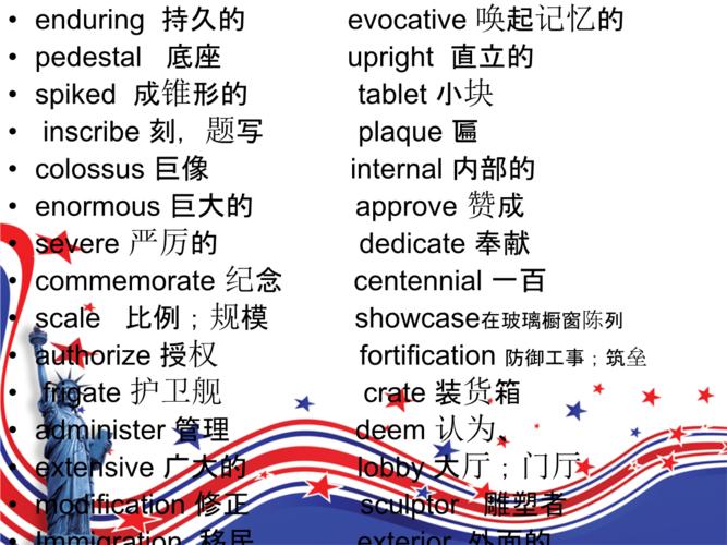 英文演讲--自由女神像the_statue_of_liberty.ppt