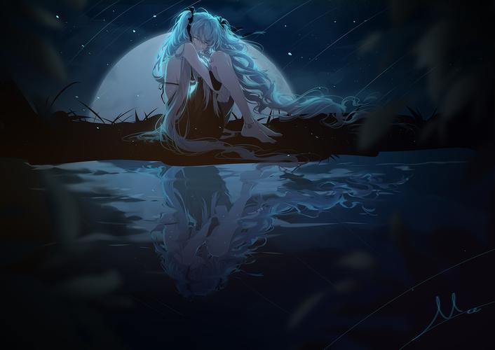 二次元动漫精美电脑壁纸初音篇three8