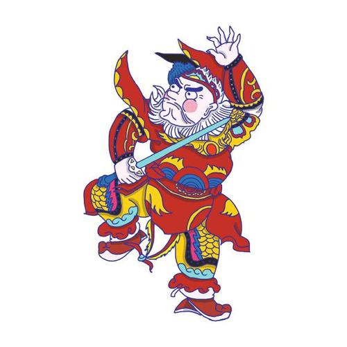 中国的门神都由哪些人物担任过