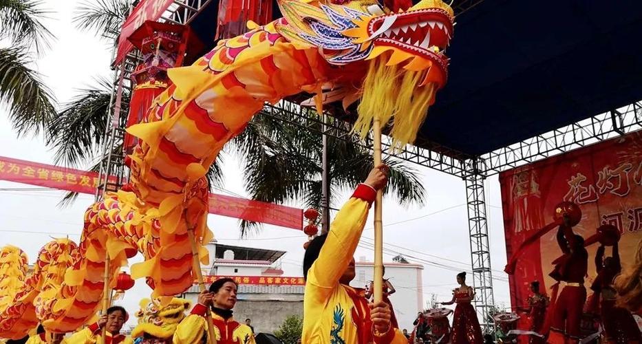 河源第二届忠信花灯民俗文化节开幕超60万人次参与和关注