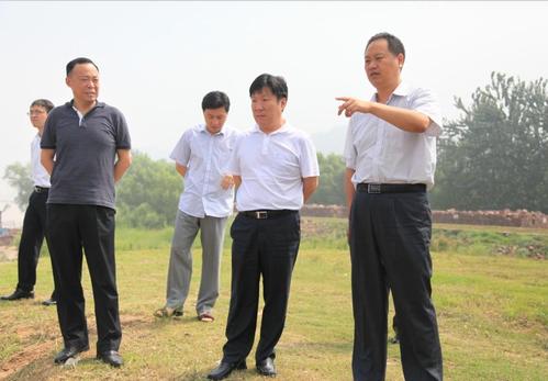 河南省水利建设投资有限公司董事长王森等一行莅临我局考察工作