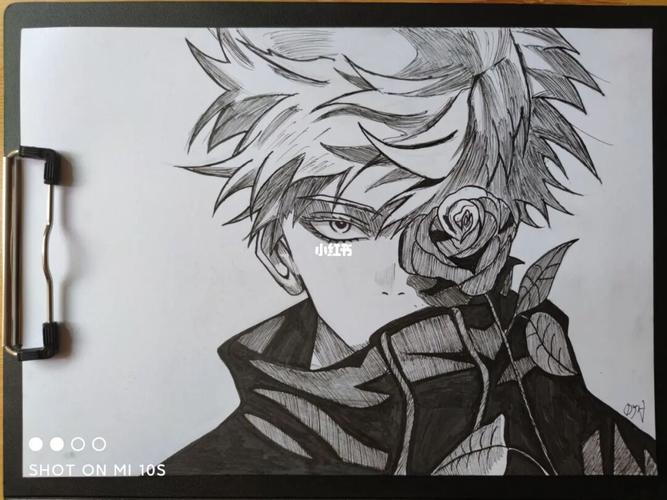 五条悟手绘_五条悟_手绘_咒术回战_滤镜_临摹_兴趣爱好_绘画