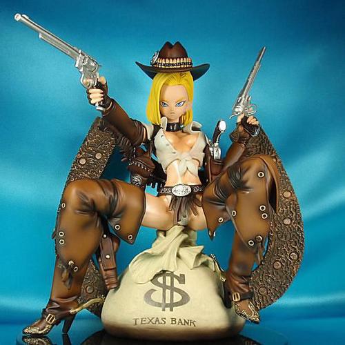 (转)冷美人——hqdx人造人18号的模型改造赏_龙珠手办吧_百度贴吧