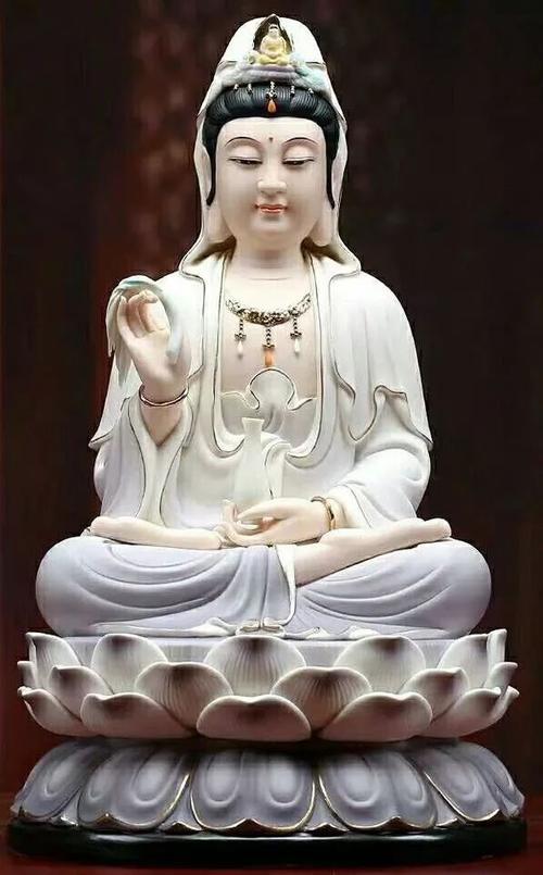 世界各地寺院"观世音菩萨"对联 (庄严观世音菩萨像)