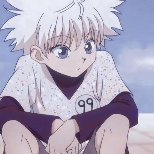 《全职猎人》奇犽和小杰的情头分享,奇犽是真的爱小杰