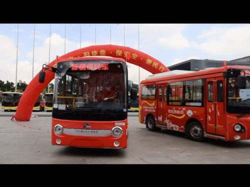 安凯客车交付广州新穗巴士,助力便民出行"最后一