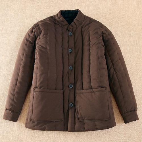 yuansu花手工男士棉袄冬季加厚保暖内穿棉衣爸爸中老年成人棉服内胆