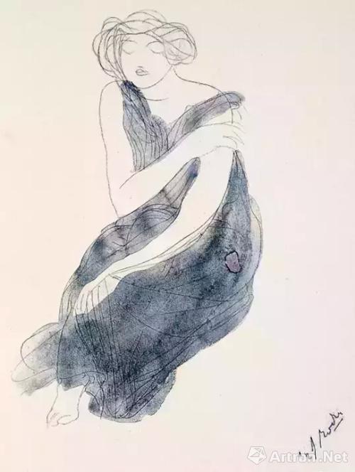奥古斯特·罗丹 版画集(共十幅)